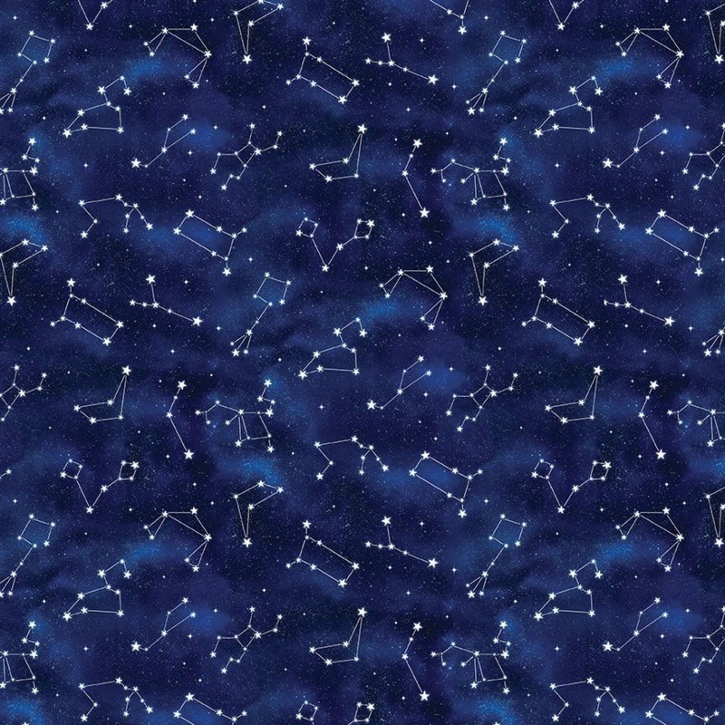 Owl Always Love You: CONSTELLATIONS (1/2 yd)