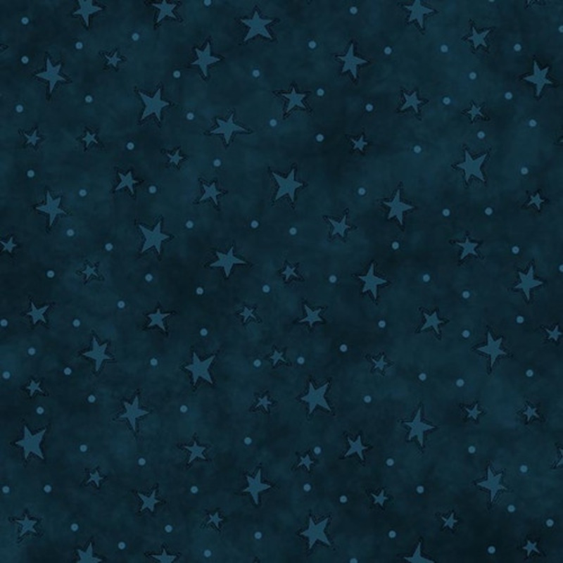 Starry Basics: INDIGO 8294-09 Fabric (1/2 yd)
