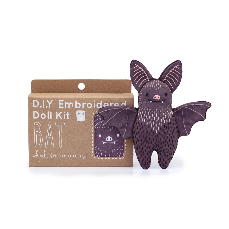 Bat Embroidery Kit