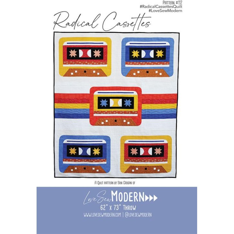 Radical Cassettes Quilt Pattern