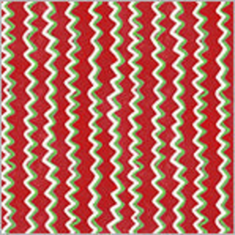 A Very Terri Christmas: CHEVRON STRIPE-RED Fabric (1/2 yd.)