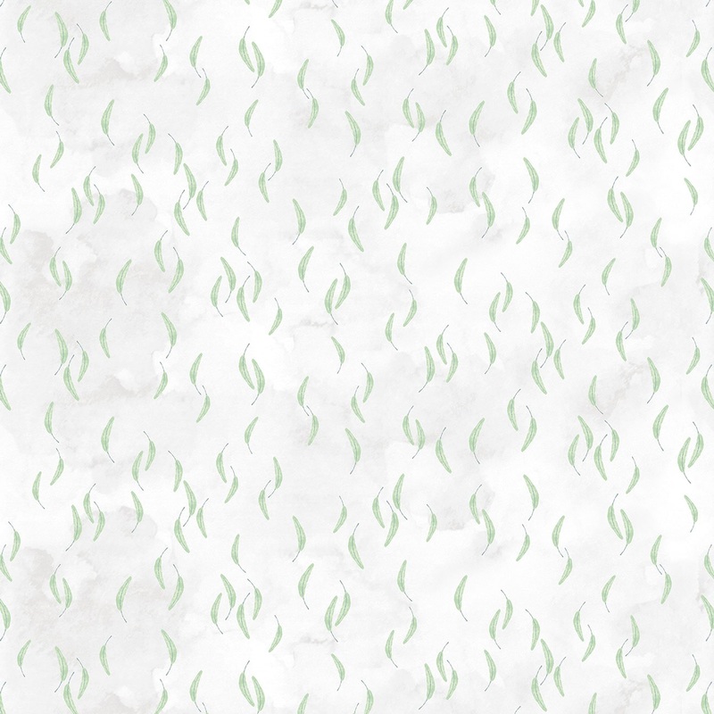 Soft Spoken EUCALYPTUS Fabric by Henry Glass (1/2 yd.)