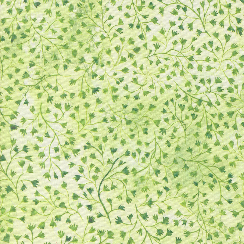 Sunshine and Blue Skies: SPRING GREEN Fabric by Create Joy Project (1/2 yd)