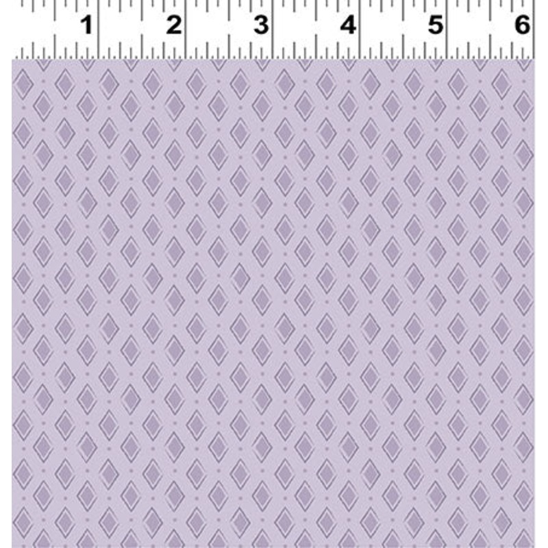 Winter Gardens: DIAMONDS-LIGHT PURPLE Fabric by Meags & Me (1/2 yd.)