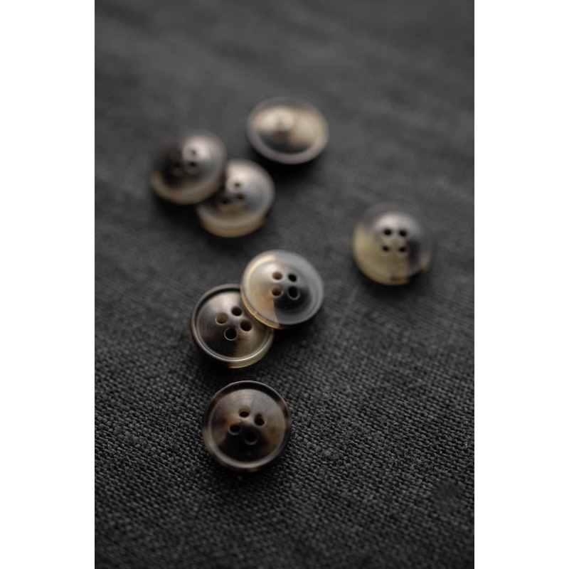 Merchant & Mills Buttons -Smokey Brown  11mm