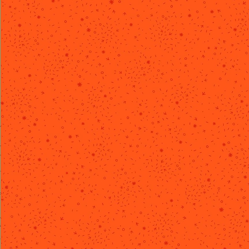 Chicken Scratch: MANDARIN Fabric by Charisma Horton (1/2 yd)