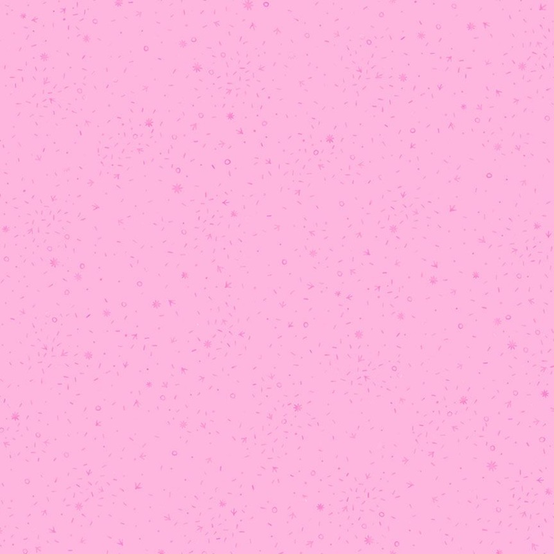Chicken Scratch: PINK Fabric by Charisma Horton (1/2 yd)
