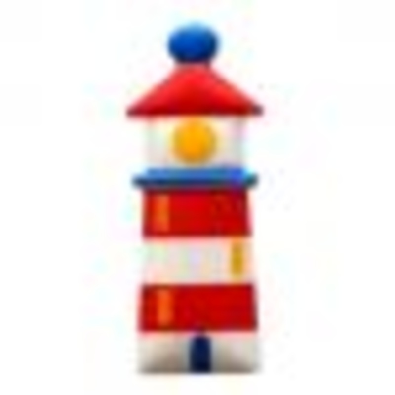 Novelty Button - Lighthouse Size: 30mm - Shank