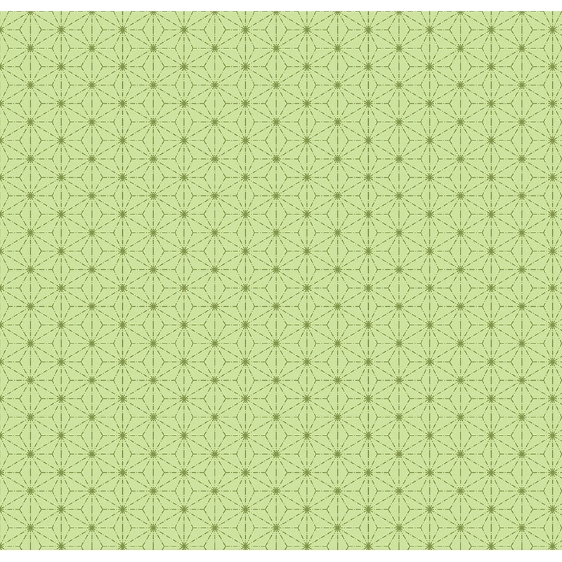 Snow Fall: STITCHES PEAR Fabric by Shelly Cavanna (1/2 yd)