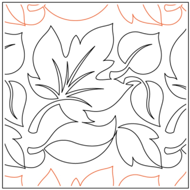 Autumn Leaves - 8.75 Paper Pantograph