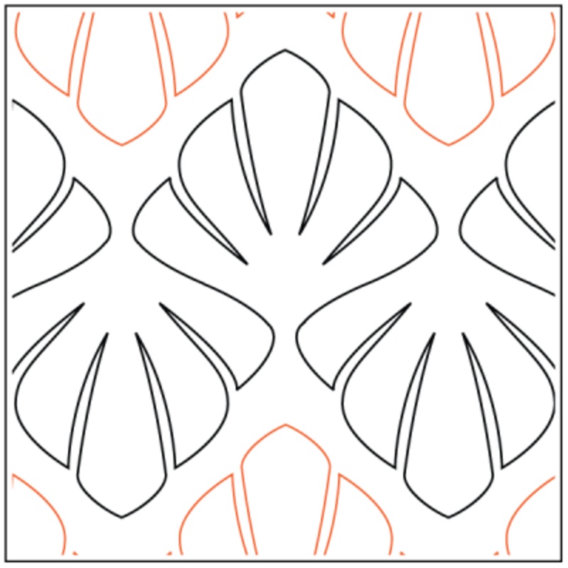 Fan Tails - 9 Paper Pantograph