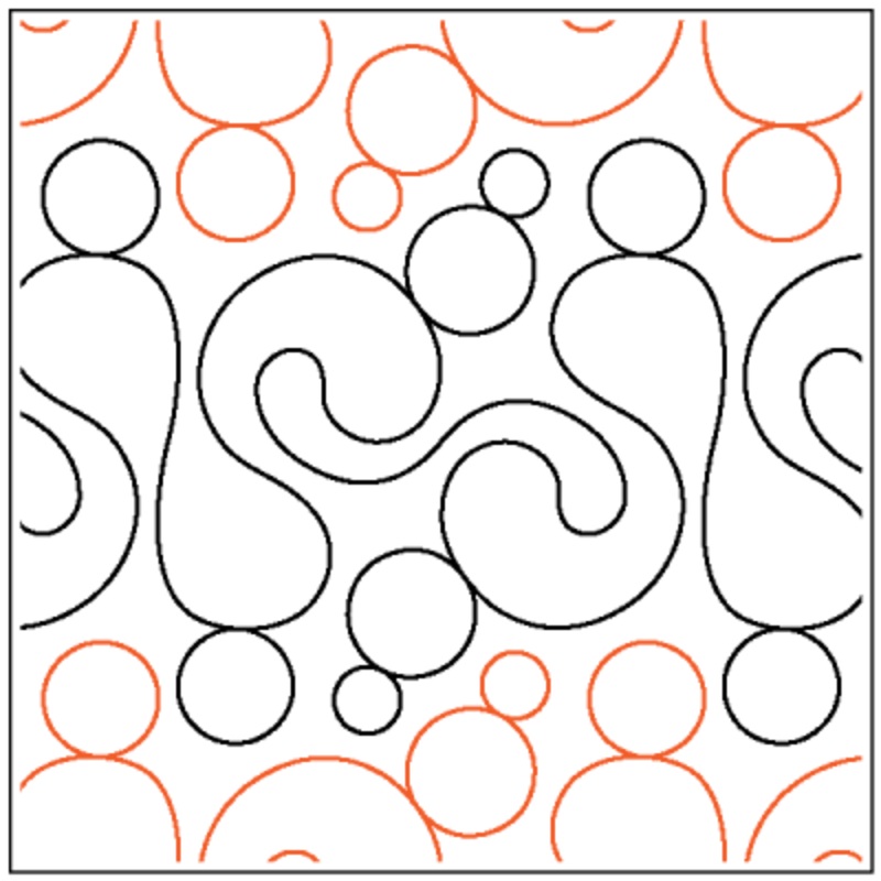 Naomi's Bubble Bath- 8.5 Paper Pantograph