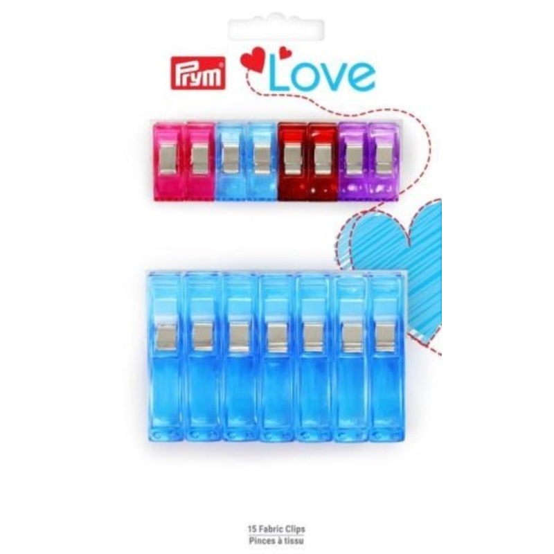 Prym Love Fabric Clips (mixed Sizes)