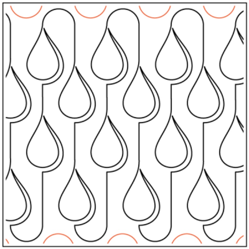 Rainfall - 12.5 Paper Pantograph