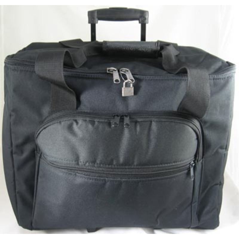 Rolling Canvas Sewing Machine Bag (18x8.5x14)