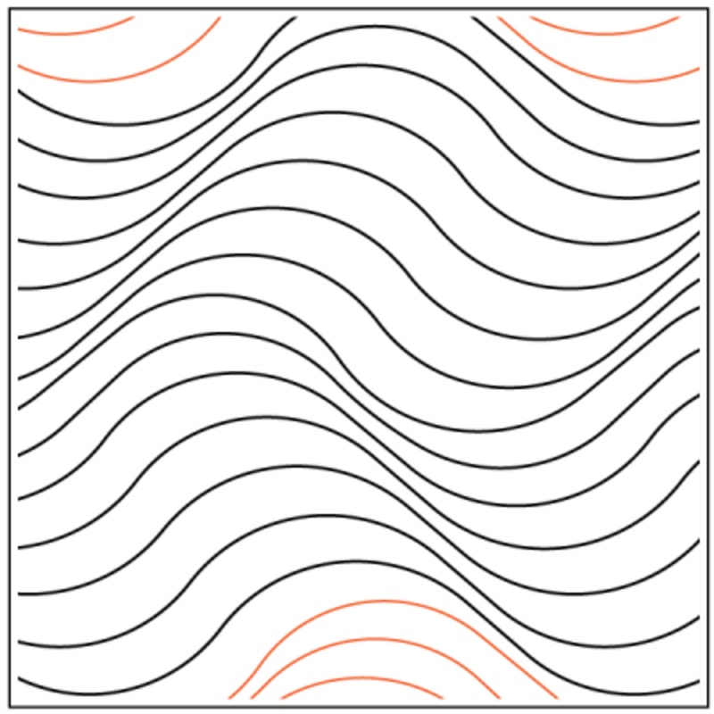 Turbulent Seas - 16 Paper Pantograph