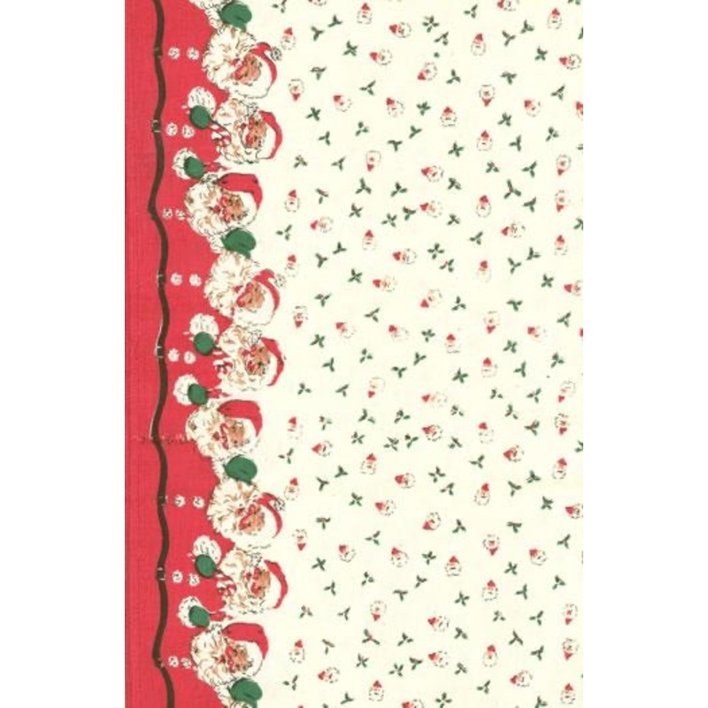 16 Santa Toweling $8.99/ydj-Full Yard & Half Yard & Quarter Yard