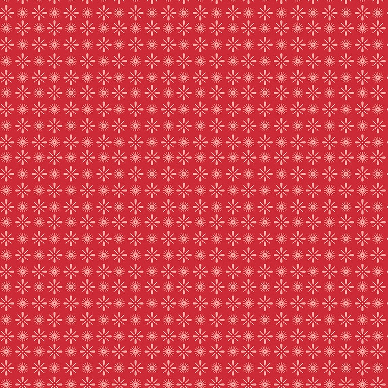Americana: INDEPENDENCE RILEY RED Fabric (1/2 yd) by Lori Holt