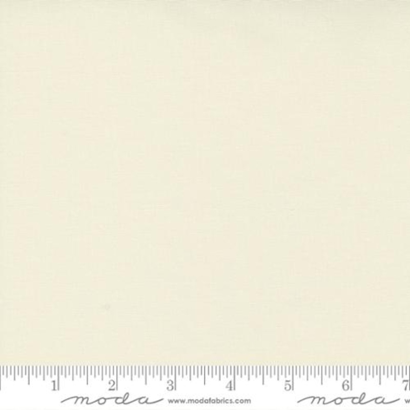 Bella Solids: SNOW Fabric by Moda