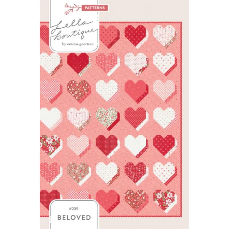 BELOVED Quilt Pattern by Lella Boutique