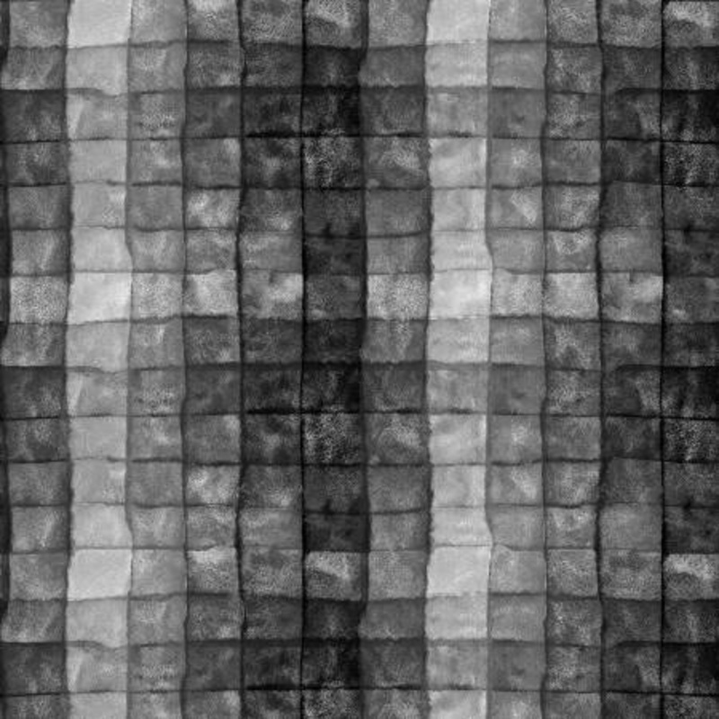 Black Pixels Plaid 108 Cotton (PIXE5208-KS)  Sold in UNITS of  metre