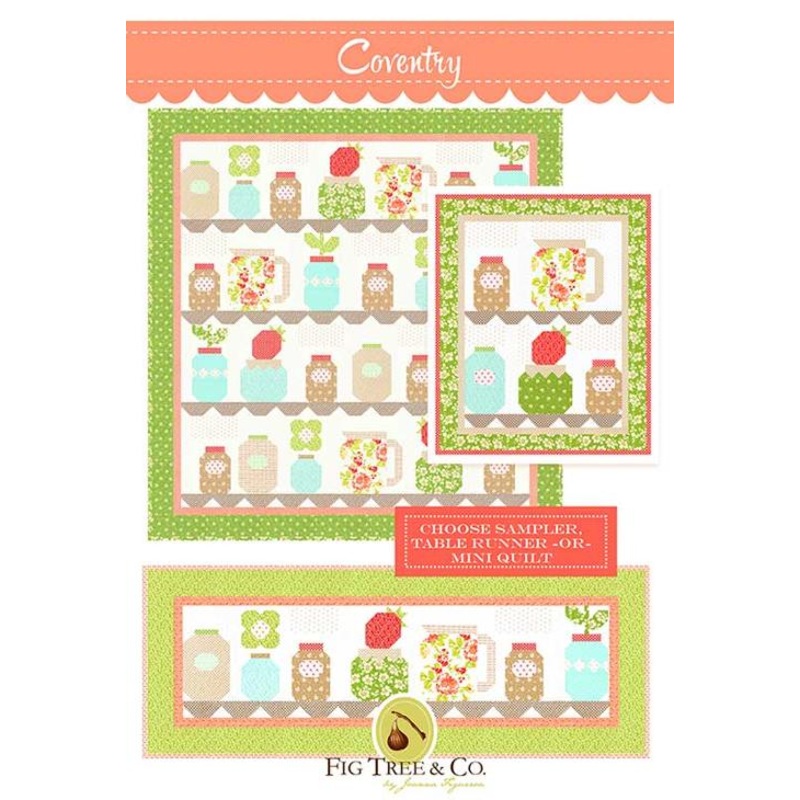 COVENTRY Quilt Pattern by Fig Tree Quilts