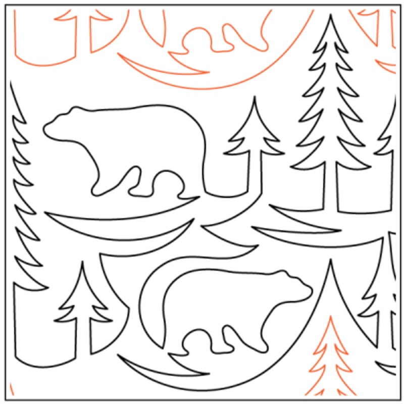 Grizzly Pines - 11 Paper Pantograph