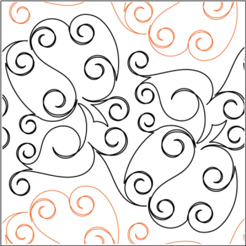 Pretty Pumpkins - 9.5 Paper Pantograph
