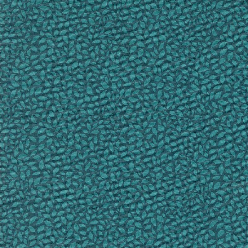 Sagewood: AZALEA PEACOCK Fabric (1/2 yd)