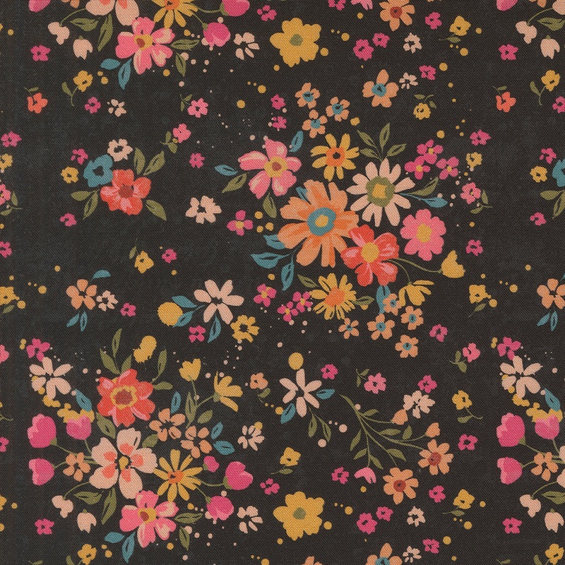 Sagewood: ROSEMARY NIGHT SKY Fabric (1/2 yd)