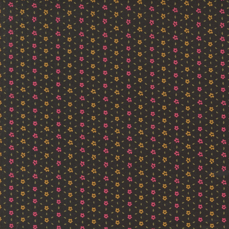 Sagewood: SEEDLING NIGHT SKY Fabric (1/2 yd)