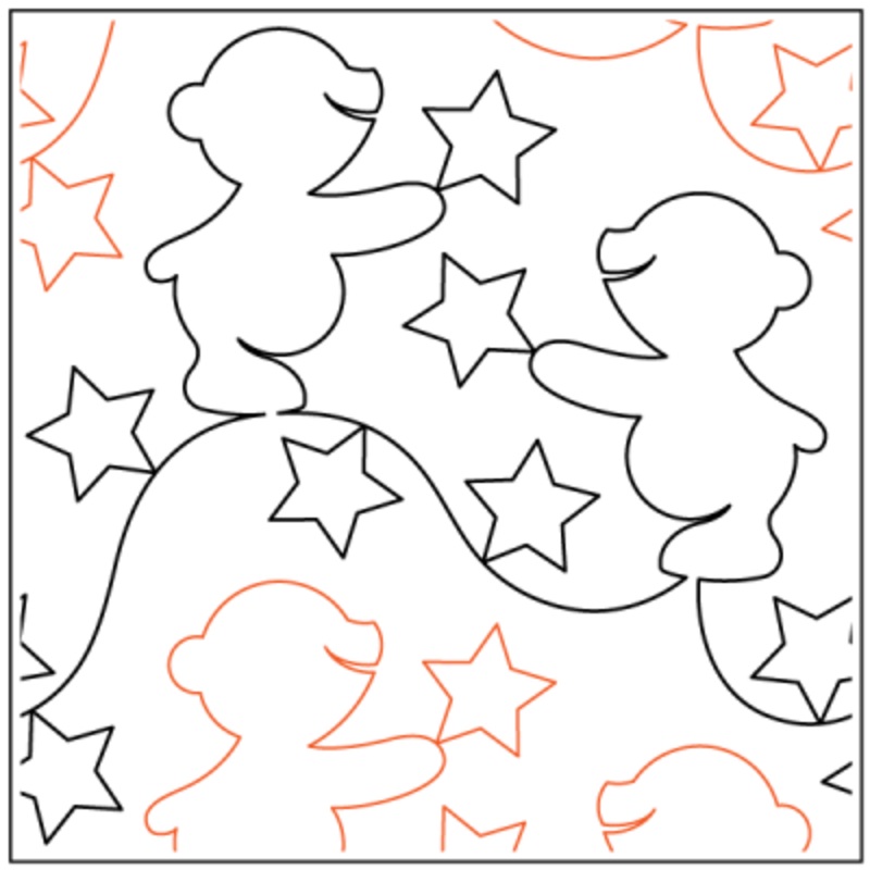 Teddy Star - 11 Paper Pantograph