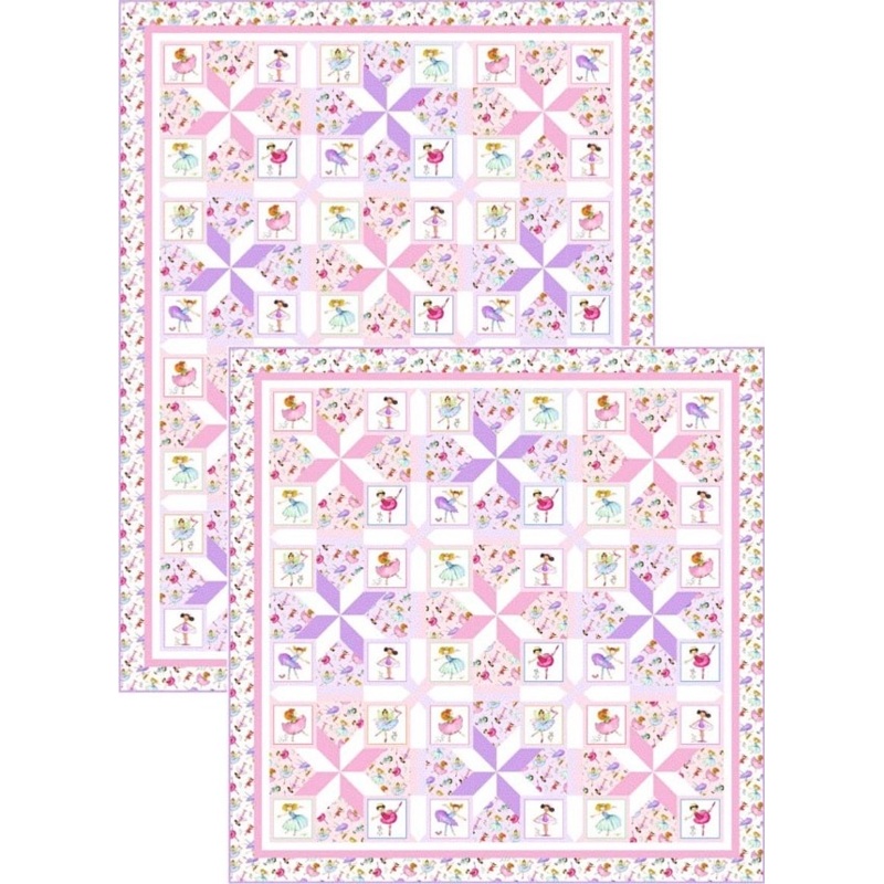 Ballerina Spin Quilt Pattern