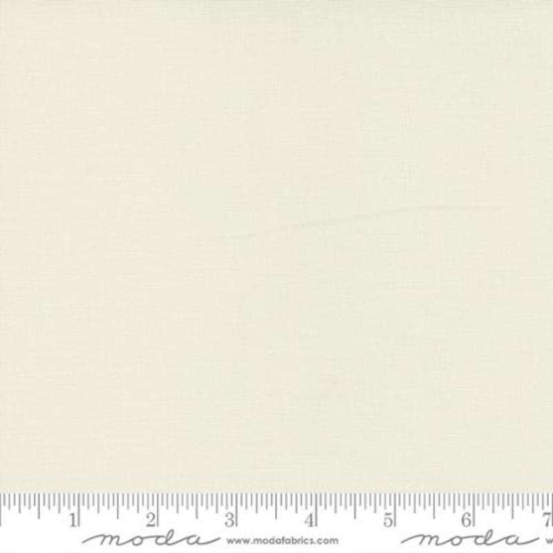 Bella Solids: PORCELAIN Fabric (1/2 yd) by Moda