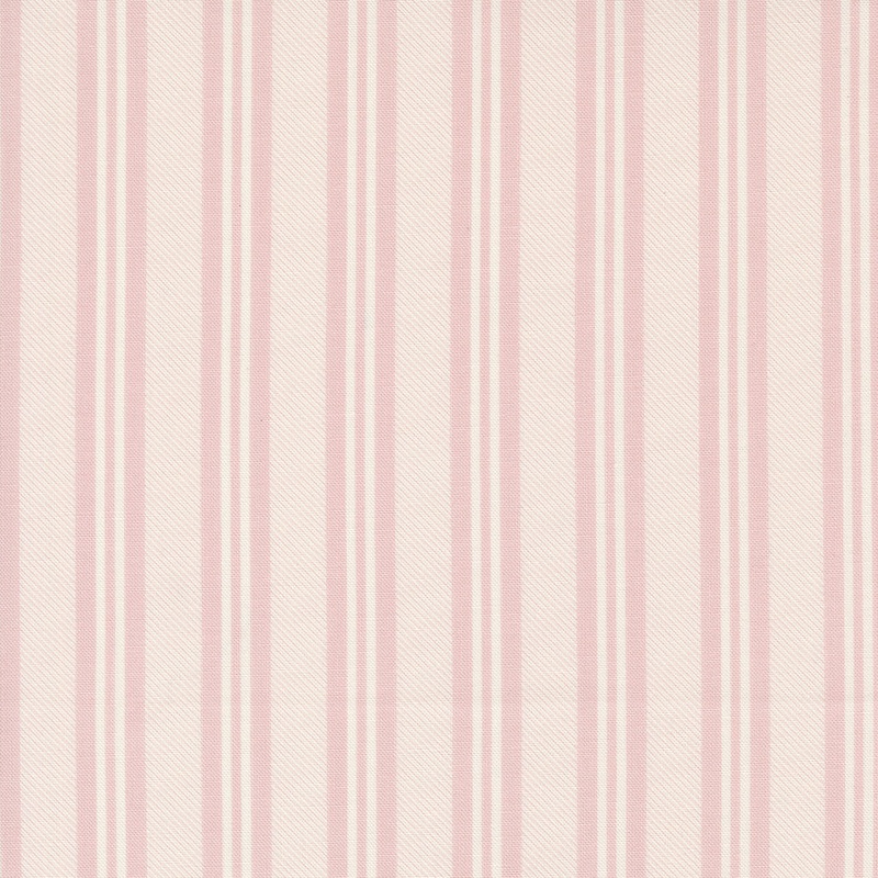 Cottage Charm: FADING ROSE Paneling Stripes Fabric (1/2 yd) by My Sew Quilty Life