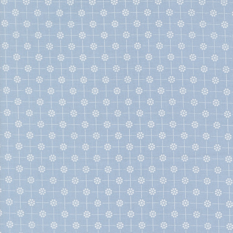 Cottage Charm: GLACIER Pixie Dots Fabric (1/2 yd) by My Sew Quilty Life