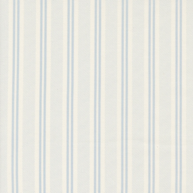 Cottage Charm: POWDERED BLUE Paneling Stripes Fabric (1/2 yd) by My Sew Quilty Life