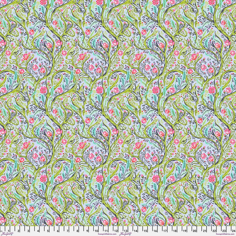 Full Moon Forest II: STARLIGHT BRANCH MANAGER Fabric by Tula Pink (1/2 yd)