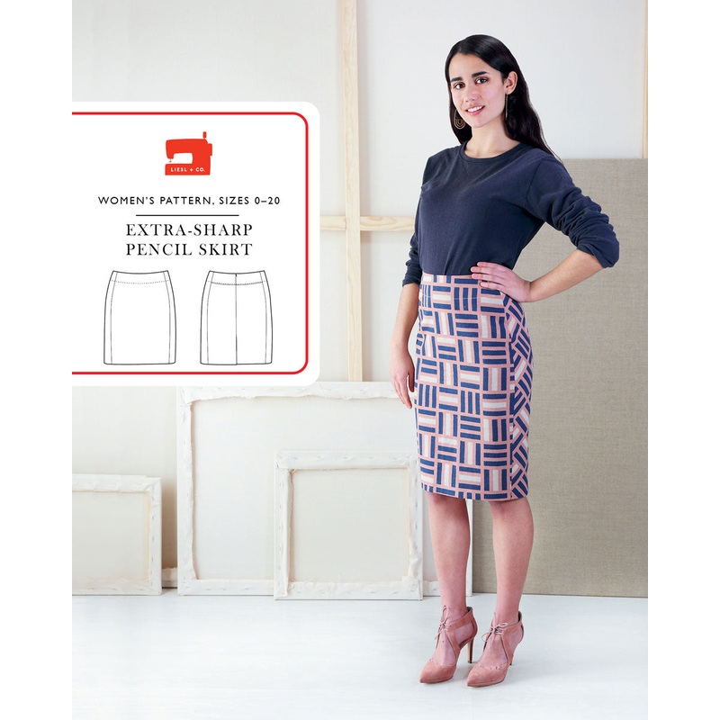 Liesl + Co: Extra-Sharp Pencil Skirt