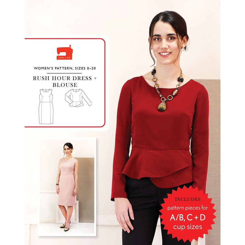 Liesl + Co: Rush Hour Dress + Blouse