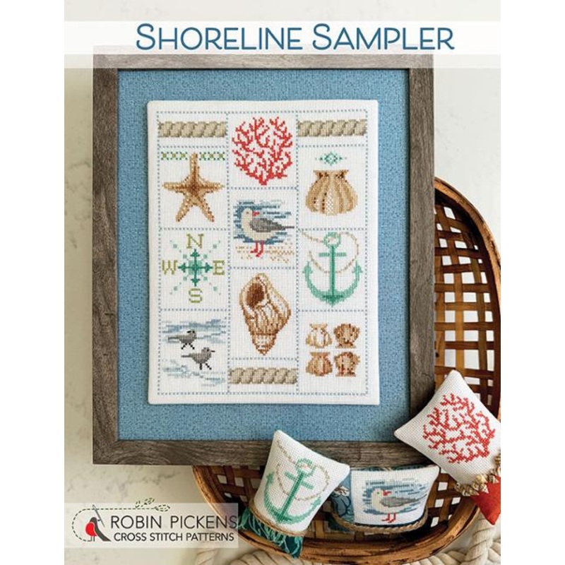 Shoreline Sampler- Cross Stitch Pattern