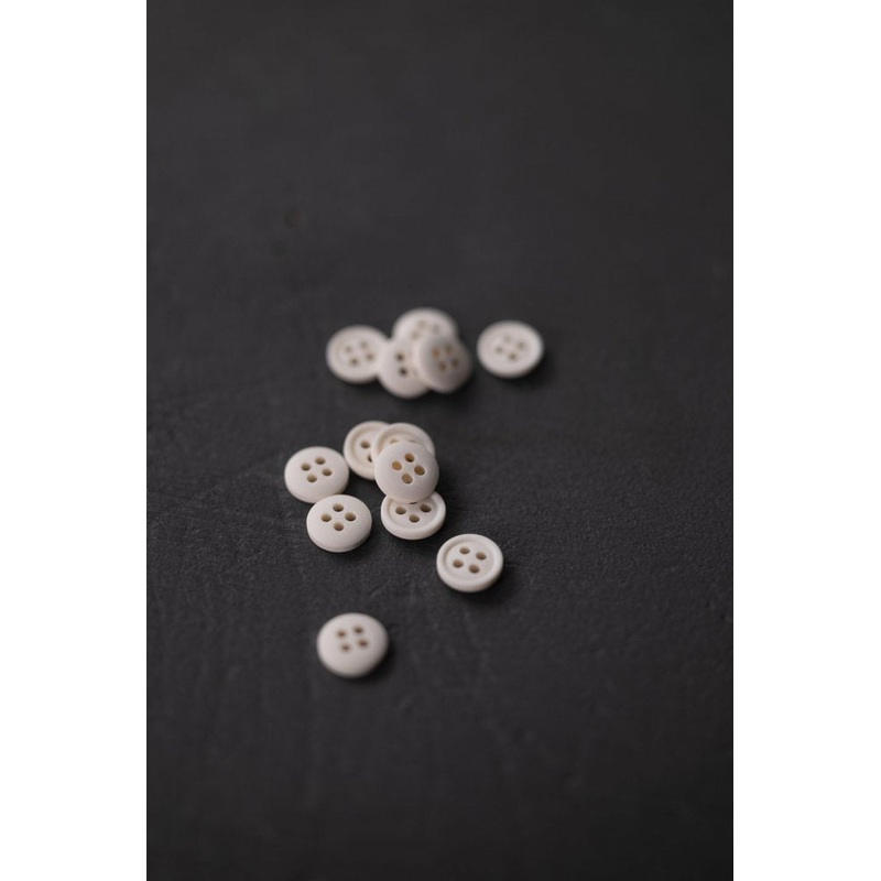 Merchant & Mills Cotton Buttons - White 15mm
