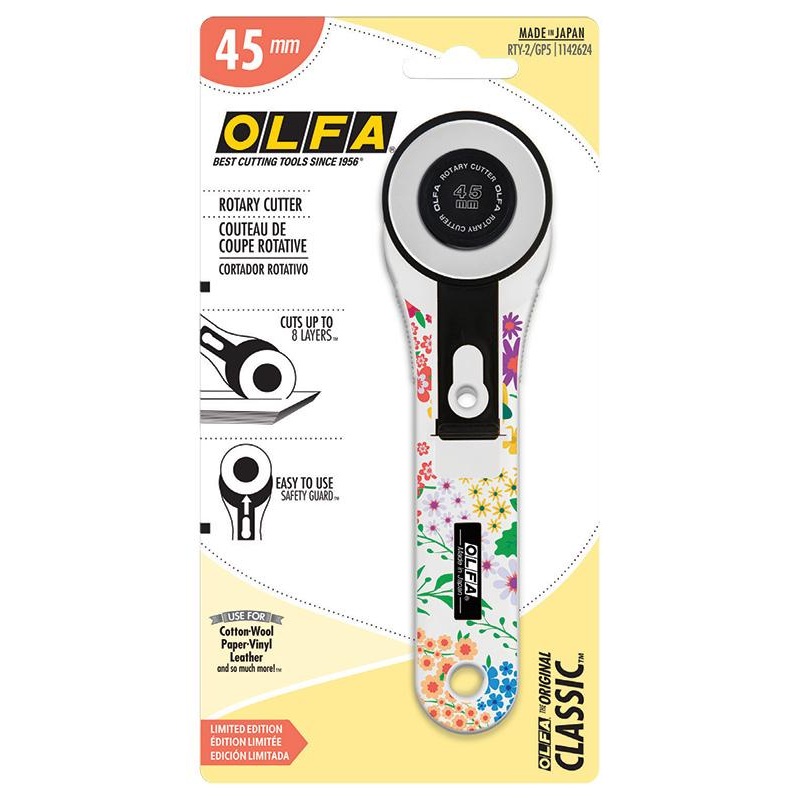 Olfa 45mm Bloom Rotary Cutter - Limited Edition