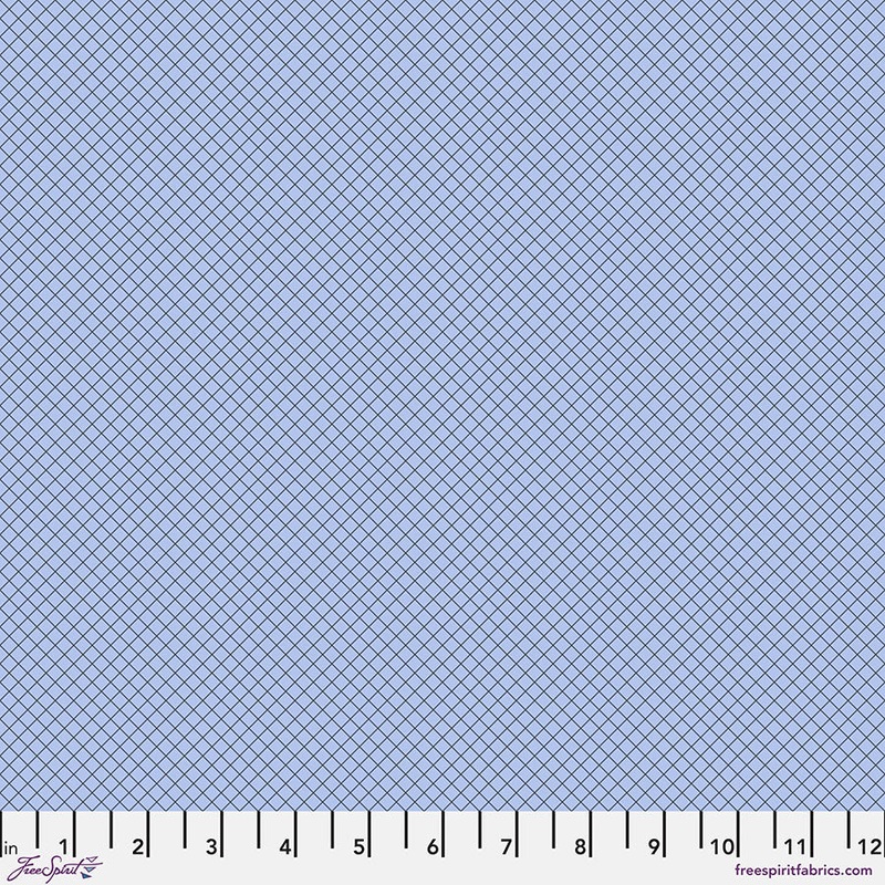True Colors: ON The GRID SHORELINE Fabric by Tula Pink (1/2 yd)