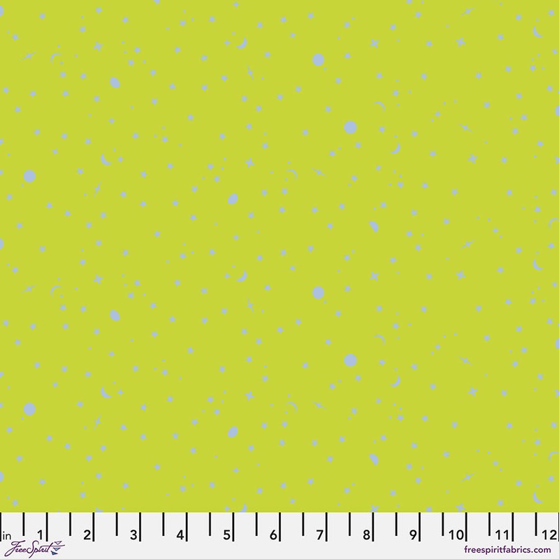 True Colors: SPACE SPRINKLES LIGHTNINGBUG Fabric by Tula Pink (1/2 yd)