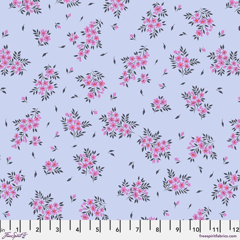 True Colors: WHAT a DITZ FROST Fabric by Tula Pink (1/2 yd)