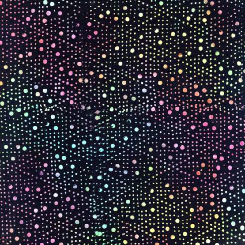 Bright Dancing Techno Dots 106 Batik (BX8623-BRIGHT) - Sold in UNITS of 1/4 Metre
