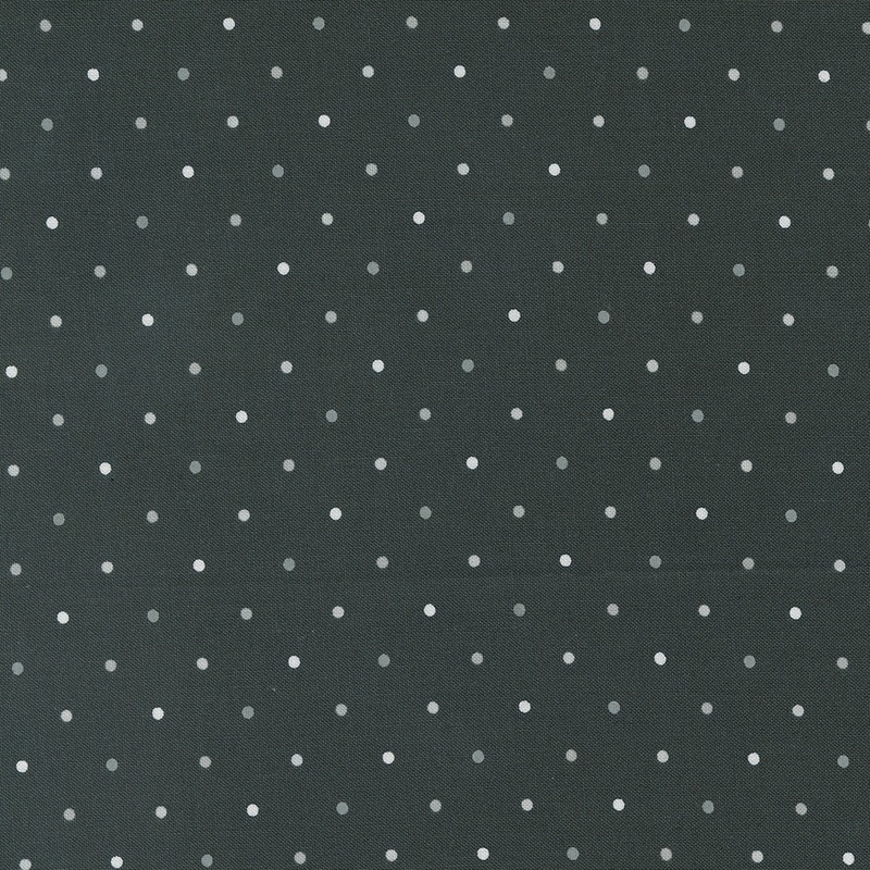 Magic Dot: CHARCOAL Fabric 5230 36 - by Lella Boutique (1/2 yd.)