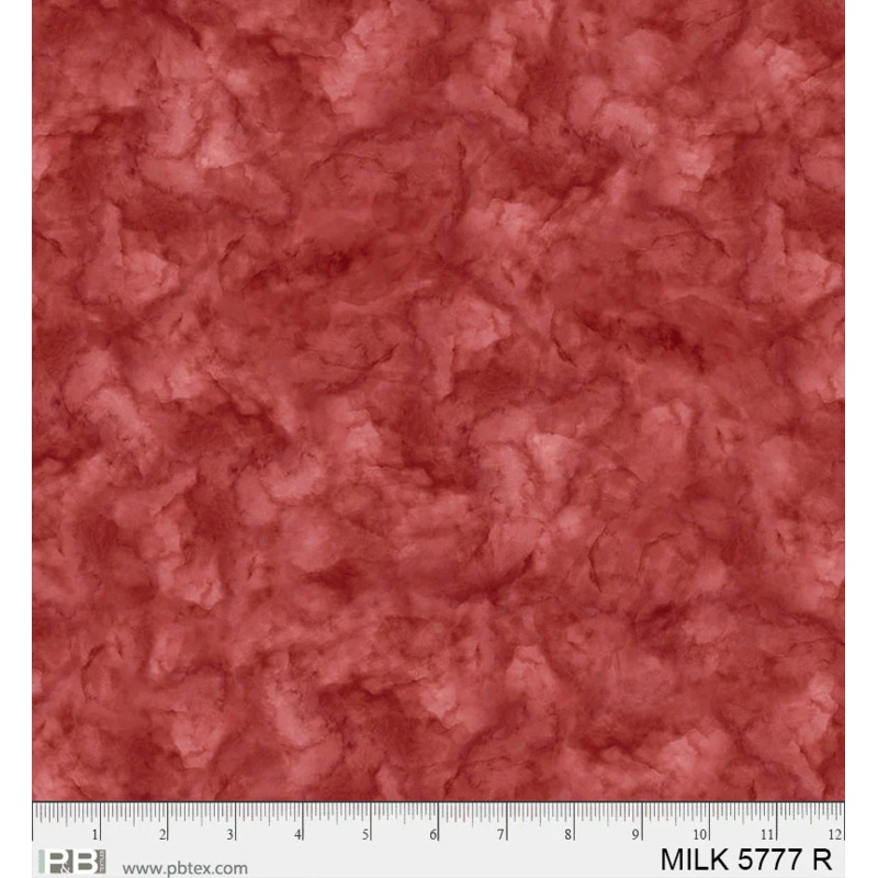 Milk Paint: BRICK RED Fabric (1/2 yd)