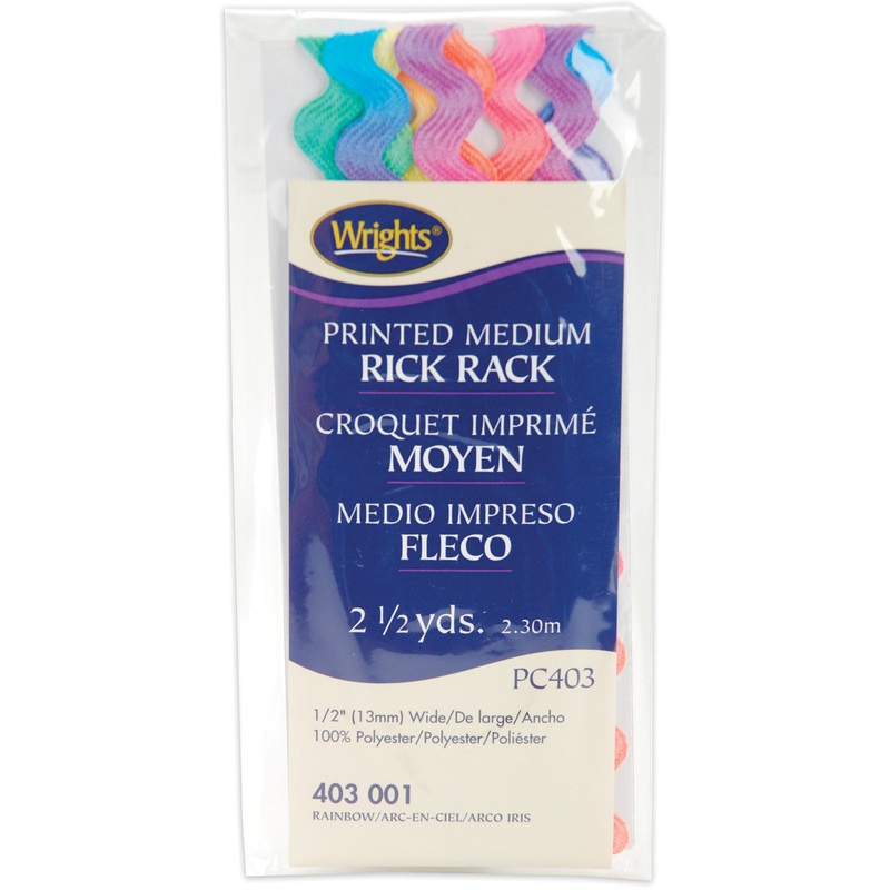 Rainbow Rick Rack - Medium